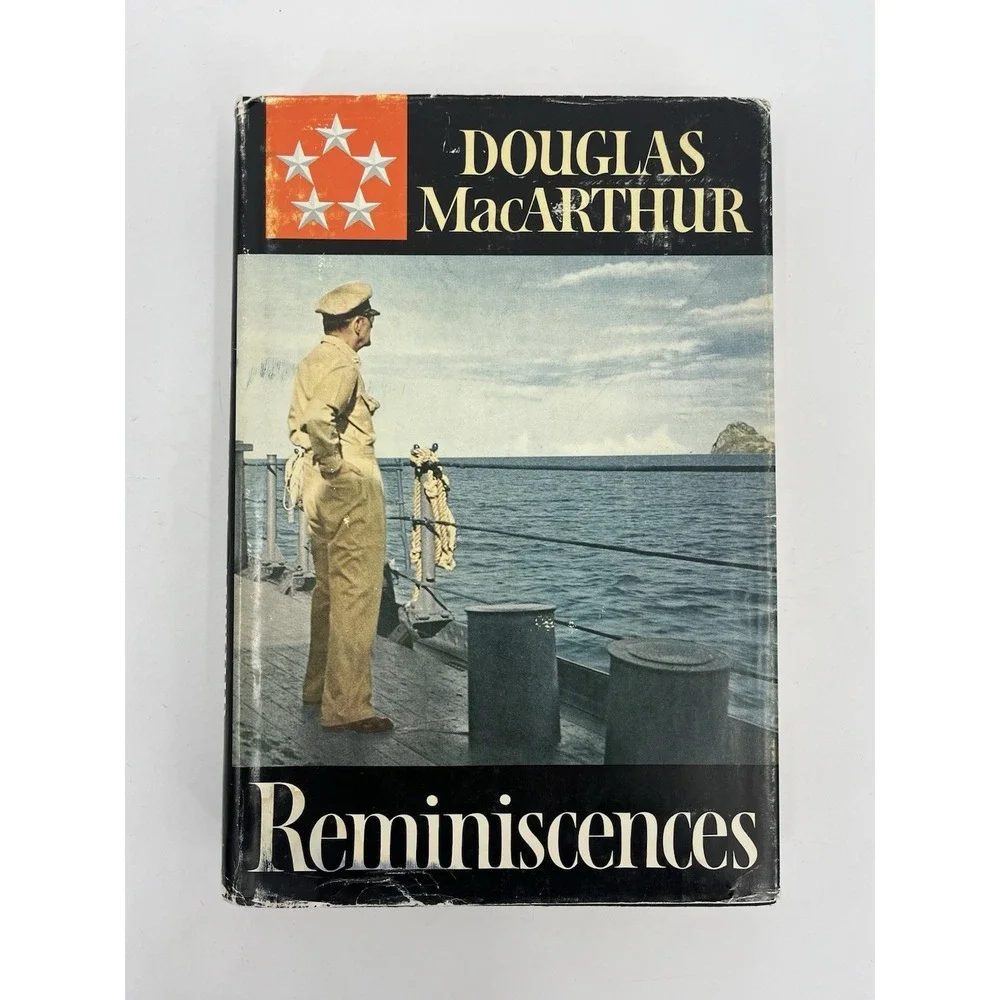 Douglas MacArthur Reminiscences 1st Edition 1964 Hardcover Dust Jacket